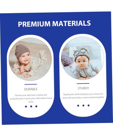 Vicasky Fabric Animal Cognition Educational Book for Kids | Enlightenment Toys & Learning Fun | International Shipping - Buy Online on GoSupps.com