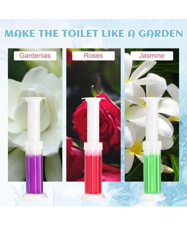 Toilet Gel Stamp Flower Fragrance Gel for Deodorizing Bathroom with Oil Surfactant - Buy Online on GoSupps.com