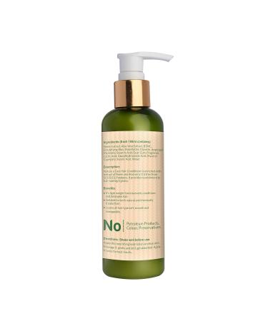 Hair Conditioner with Neem & Aloe Vera - 200ml | Reduces Hair Fall Strengthens & Moisturizes Scalp for Glossy Thick Hair - Buy Online on GoSupps.com