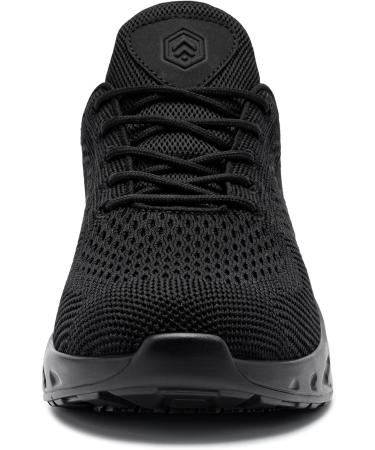 Men's Larnmers Waterproof Running Shoes - Slide-Resistant Casual Sneakers for Sports & Outdoor Fitness - Black 44 EU - Buy Online on GoSupps.com