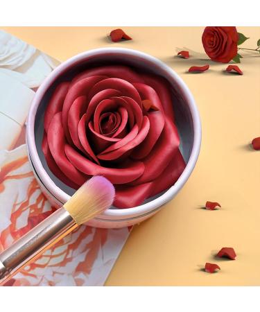  Bsbkoj Rose Blush Natural 3D Rose Petal Blusher Long-Lasting Lightweight Buildable Rouge 10ml Ideal for Cheeks Women Girls Parties Gatherings Events Makeup Finish - Buy Online on GoSupps.com