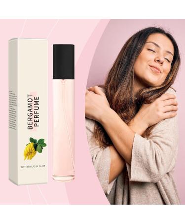 Elegant Perfume for Women Bergamot Fragrance Perfumes Lasting Exudes Appeal Portable Perfumes for for All Skin Types Gifts for Women 15ml 1.7x11.5cm Pink - Buy Online on GoSupps.com