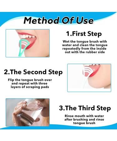 6-Piece Tongue Cleaner Set | BPA-Free Tongue Scrapers for Adults & Kids | Effective Bad Breath Relief & Oral Hygiene | Choice of 6 Colors - Buy Online on GoSupps.com