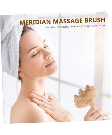 Beavorty Portable Wooden Body Massage Device | Hand & Foot Massager with Roller Tools for Ultimate Relaxation - Buy Online on GoSupps.com