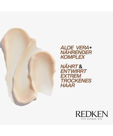 Redken Leave-In Hair Cream for Dry & Broken Hair - 150ml | Hydrated & Enlivened with Aloe Vera | All Soft Mega Hydramelt - Buy Online on GoSupps.com