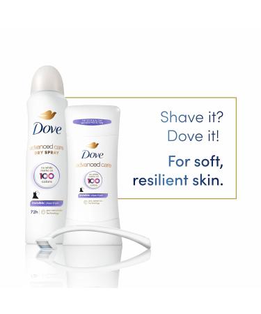 Dove Advanced Care Invisible Dry Spray Antiperspirant Deodorant No White Marks on 100 Colors Sheer Fresh 48-Hour Sweat and Odor Protecting Deodorant for Women 3.8 oz Pack of 12 3.8 Ounce (Pack of 12) Sheer Fresh - Buy Online on GoSupps.com