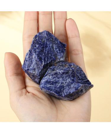 Blue Sodalite Crystal 1.77-2.17 | Raw Healing Stone for Crystal Lovers | Natural Rough Gemstone - Buy Online on GoSupps.com