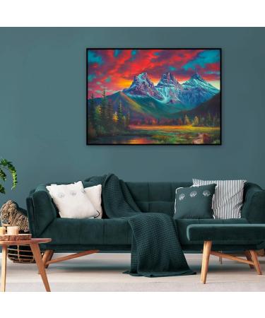 5D Diamond Painting Kit for Adults - Mountain DIY Art with Full Drill Diamonds - 12X16 Inch - Bronze - Home Wall Decor Gift - Buy Online on GoSupps.com