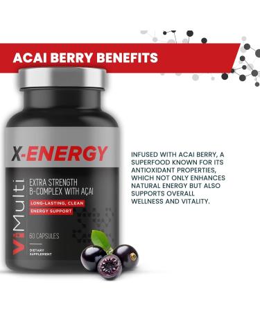 vimulti Ultimate Wellness Bundle: Anti-Aging Supplement Pills & Energy Supplements for Men and Women Natural Amino Acids & B Complex Multi Blend with Acai for Energy Immune Health 60 Capsules Each - Buy Online on GoSupps.com