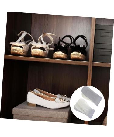 FRCOLOR Height Increasing Insoles - 2 Pairs of Cotton Shoe Inserts for Men & Women - Grey Heel Lift Insoles for Winter Shoes 12.3x6.8CM - Buy Online on GoSupps.com