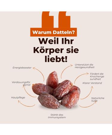 Palm Fruites BV Premium quality Medjoul Dates 5 kg 100 natural without added sugar healthy snack energy source 5 kg Medjoul dates - Buy Online on GoSupps.com