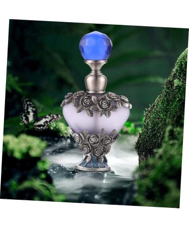 DOITOOL Dubai Essential Oil Bottle Mini Spray Bottle Travel Toiletries Containers Mini Perfume Metal Trim Retro Decor Travel Spray Bottle Travel Bottle Alloy Glass Liquid Bottle - Buy Online on GoSupps.com