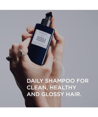 Murdock London Quince & Oakmoss Shampoo | Sulphate-Free Aloe Vera & Oat Extract | All Hair Types | Made in England | 8.5 oz - Shop Internationally - Buy Online on GoSupps.com