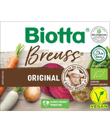Biotta Breuss Juice 500ml - Organic Vegetable Juice for Detox - Cold Pressed and Non-GMO - Buy Online on GoSupps.com