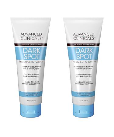 Advanced Clinicals Dark Spot Cream with Vitamin C - Anti-Aging Moisturizer for Face, Hands & Body - Reduces Age Spots & Wrinkles (Pack of 2) - Buy Online on GoSupps.com