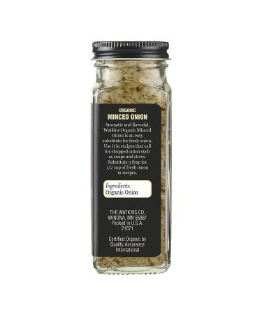 Organic Minced Onion - 2.2 oz | Watkins | 1 Count - Buy Online on GoSupps.com