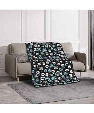 Double-Sided Flannel Panda Blanket - Warm & Comfortable Surviving Essential for Car Bed & Naps - Perfect for Adults - Buy Online on GoSupps.com