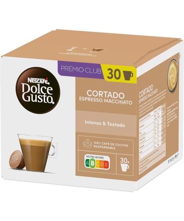 Nescafe Dolce Gusto Box 30 Cortado Coffee Coffee Coffee Capsule 30 Capsules - Buy Online on GoSupps.com