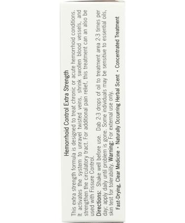 FORCES OF NATURE Organic Hemorrhoid Control Extra Strength 0.37 OZ - Natural Relief for Hemorrhoids - Buy Online on GoSupps.com
