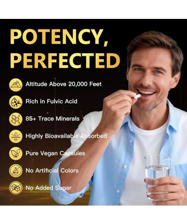 NATURE TARGET Shilajit | Shilajit for Men & Women | Fulvic Acid & Trace Minerals | 500mg Maximum Potency Better Than Shilajit Resin | 120 Capsules 120 Count (Pack of 1) - Buy Online on GoSupps.com