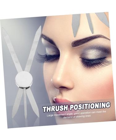 DOITOOL Microblading Ruler 1pc Balance Ruler Eyebrow Makeup Template Girl Eyebrow Measuring Tool Portable Travel Compass - Buy Online on GoSupps.com