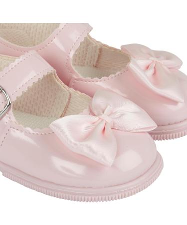 Baypods Toddler Shoes: Girls First Walking Shoes with Anti-Slip Sole - Size 6 UK Pink Patent - Buy Online on GoSupps.com