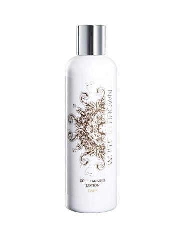 White to Brown Self-Tanning Lotion | Natural Ingredients for a Dark Strip-Free Tan - 250ml - Buy Online on GoSupps.com