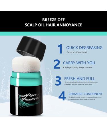 Dry Shampoo Powder 8.5g Non-Aerosol Water-Free Travel Dry Shampoo Powder Dry Shampoo for Women Men Mattifying Root Fuller Refreshing Hair Hair Care Supplies - Buy Online on GoSupps.com