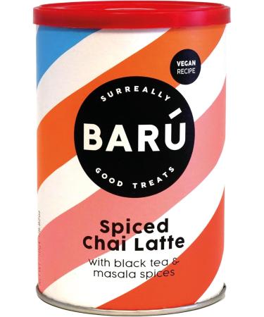 Bar Bar Spiced Chai Latte Pack of 4 x 250 g Instant preparation with black tea cinnamon ginger & cardamom Vegan natural without artificial flavors 48 cups Handmade in Bel - Buy Online on GoSupps.com