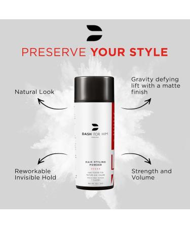 Premium Hair Styling Powder for Men & Women - Volumizing Texturizer Long Lasting Hold 30g/1oz - Buy Online on GoSupps.com