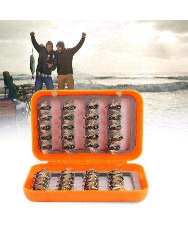 Wytino Fishing Trout Flies Kit - 40 Lifelike Lures & Hooks for Fly Fishing - Premium Trout Flies Box #4 - Buy Online on GoSupps.com