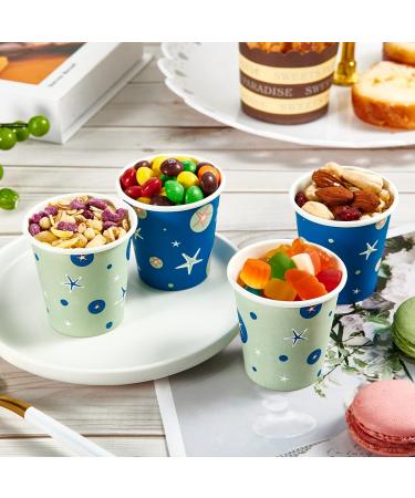 600-Pack 3oz Disposable Paper Cups - Green and Blue | Bathroom, Espresso, Snack Cups for Parties, Picnics, Travel - Buy Online on GoSupps.com