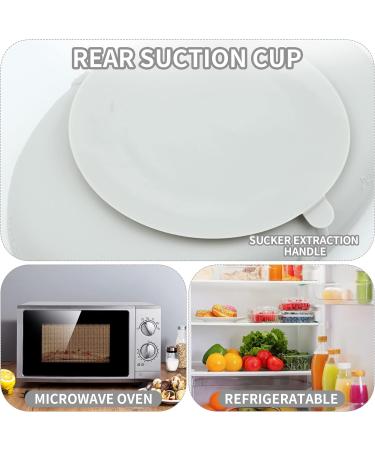 Cat Bowl Silicone Cat Feeding Bowl Cat Water Bowl Eco Friendly Cat Food Bowl Cat Milk Dish Pet Feeding Bowl Flat Bowls for Kittens and Small Animals Wide Cat Food Water Dish (Grey) - Buy Online on GoSupps.com