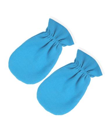 minkissy 2 Pairs Exfoliating Hand Mask Psoriasis Gloves Beauty Care Gloves Hand Gloves Disposable Gloves Exfoliate Glove Cotton Hand Lotions Mositurizing Glove Miss Dry Skin Body Flannel