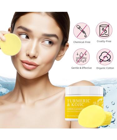Buy Turmeric Cleansing Pads | Exfoliating Face Wash with Kojic Acid | Dark Spot Remover | International Shipping - Buy Online on GoSupps.com