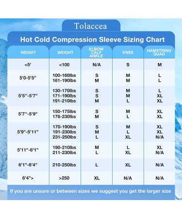 Buy Tolaccea Flexible Cooling Pack for Elbows & Knees | Cool Pads for Immediate Pain Relief | X-Large Size (21-26) - Black - Buy Online on GoSupps.com