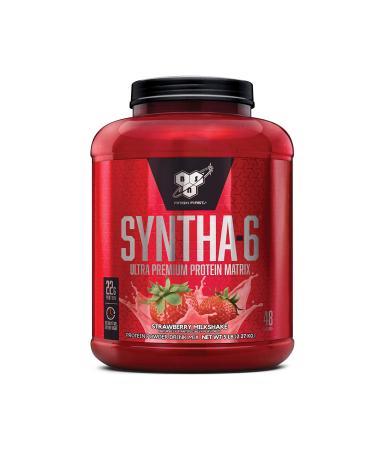 BSN SYNTHA-6 Protein Powder Strawberry Milkshake 5.0 Pound