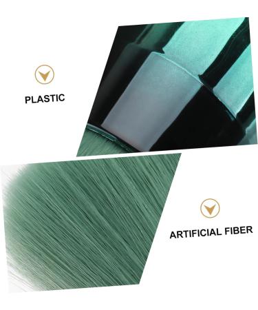 Beaupretty 1pc Makeup Brush Blush Brush Green Powder Makeup Bronzer Brush Make up for Face Blush for Cheeks Mushroom Head Travel Liquid Artificial Fiber 8.5x6.5cm Green - Buy Online on GoSupps.com