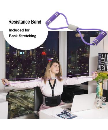 LKM Lower Back Support Belt - Breathable Lumbar Support Brace for Men & Women | Posture Corrector & Waist Trimmer - Large/X-Large - Buy Online on GoSupps.com