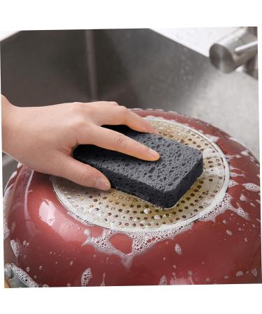 Kitchen Sponge Dish Sponge 12Pcs Non-Scratch Scrub Sponge Absorbent Kitchen Sponges Quick Foaming Dish Scrubber Pads for Effortless Cleaning Dishes Pots Pans Black - Buy Online on GoSupps.com