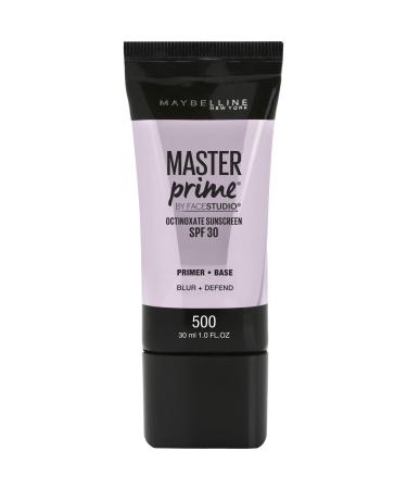 Maybelline FaceStudio Master Prime SPF 30 500 Blur + Defend 1 fl oz (30 ml) - Buy Online on GoSupps.com