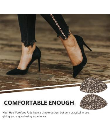 Foot Support Pad - Non-Slip Heel Pad for Comfort | Miss Leopard | 9x5.8cm Polyurethane Sponge - Buy Online on GoSupps.com