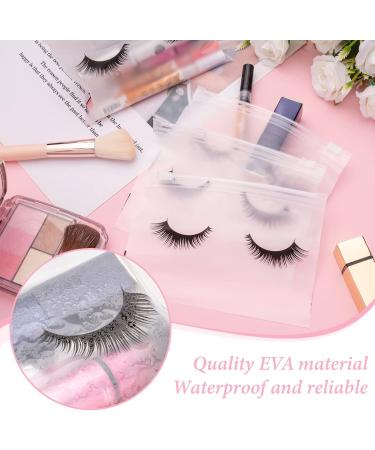 No Lifting 100PCS Eyelash Aftercare Bags - Clear Zipper Makeup Pockets for Eyelash Extension Customers - Buy Online on GoSupps.com