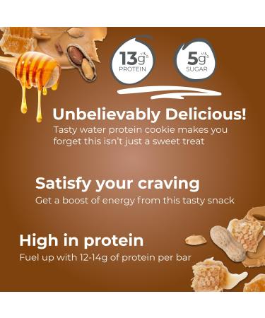 Power Crunch Protein Wafer Bars High Protein Snacks with Delicious Taste Peanut Butter Honey 1.4 Ounce (5 Count) 1 Count (Pack of 5) - Buy Online on GoSupps.com