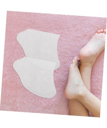 NUSITOU 50 Pairs Foot Mask Foot Lotion Foot Care Socks Moisturizing Use Foot Covers Pedicure Liners Lotion Socks Clear Feet Cover Foot Moisturizing Supplies White Non-woven Fabric - Buy Online on GoSupps.com
