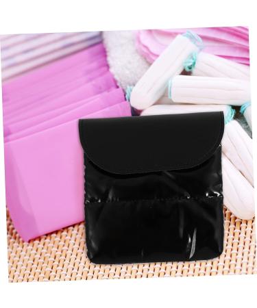 GLEAVI Portable Cosmetic Storage Bag Travel Toiletry Holder Pad Pouch - Black 13X13X2CM - Buy Online on GoSupps.com