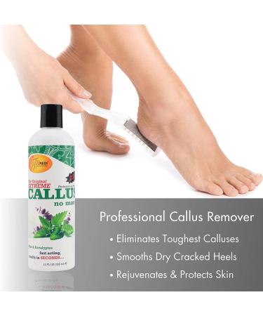 SPA REDI Callus Remover Gel - Mint & Eucalyptus 12 Oz - Professional Foot Care for Toughest Calluses - Smooths Dry Cracked Heels - Buy Online on GoSupps.com