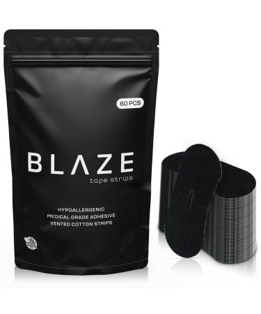 Medical Adhesive Tape (Pack of 60) - Strong Hold Painless Removal Skin Safe Adhesive - 3 Inch x 1 Inch - Secures Dressings/Bandages with Zero Residue (Vented)