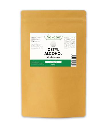Nakobe cetyl alcohol 500g fatty alcohol wax beads emulsifier consistency agent
