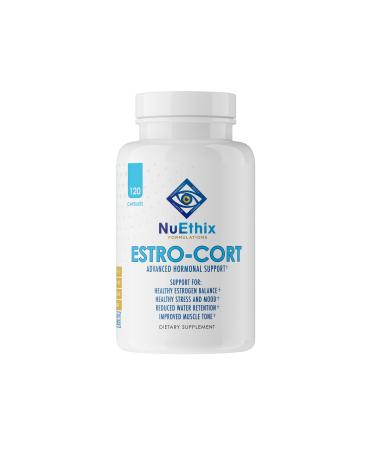 NuEthix Formulations Estro-Cort Anti-Estrogen Nutritional Support Dietary Supplement 120 Capsules